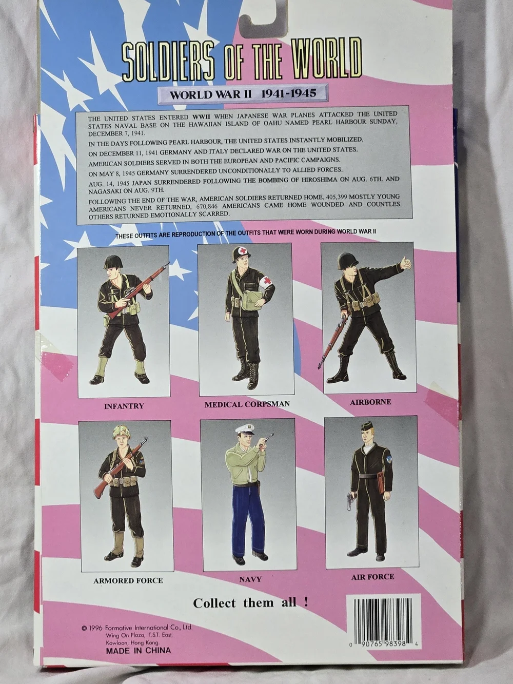 Vintage Soldiers of the World WWII Medical Corpsman 12
